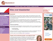 Tablet Screenshot of blaaskanker.nl
